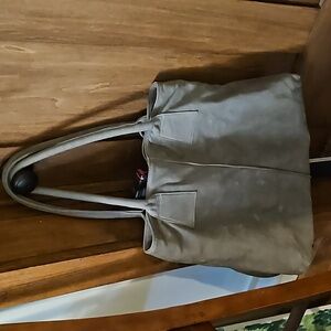 Suede Tote Bag
